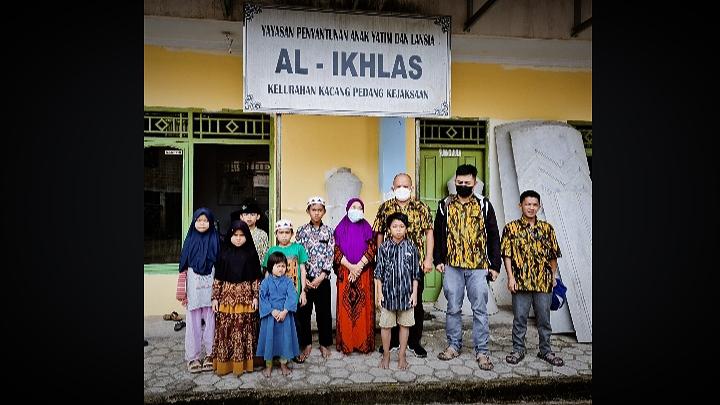 AMPG Babel Gelar Jumat Berbagi, Datangi Panti Asuhan Al-Ikhlas