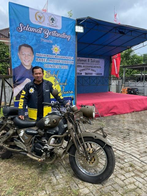 AMPI Babel Gelar Kontes Modifikasi Khusus Kendaraan Roda 2