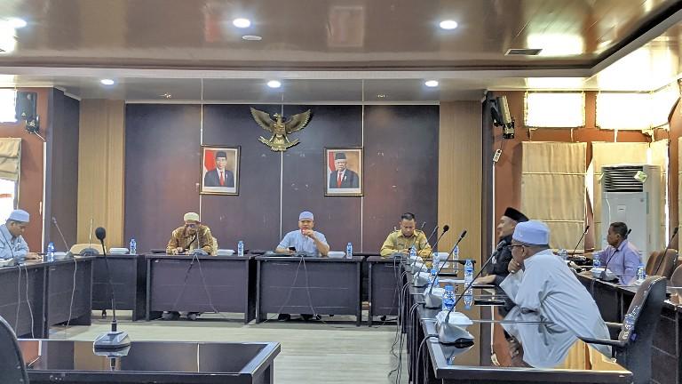Audiensi DPRD Dengan Aliansi Umat Islam Babel