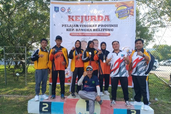 Atlet Panahan Bangka Tengah Raih 2 Medali