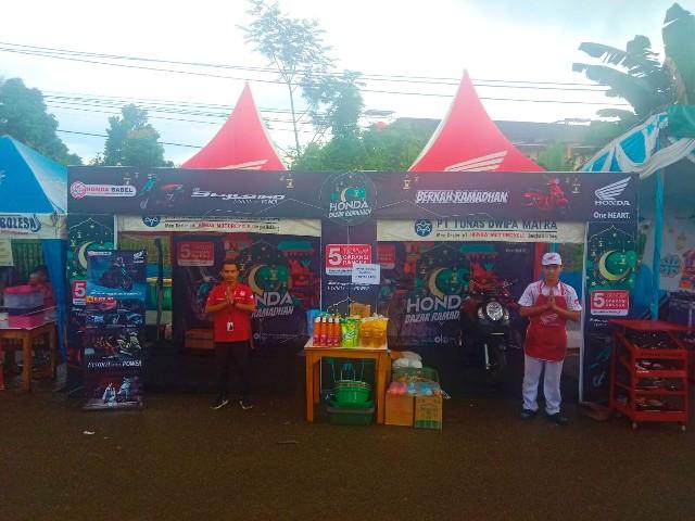 Bazar Ramadhan Honda Babel Hadir di Universitas Bangka Belitung