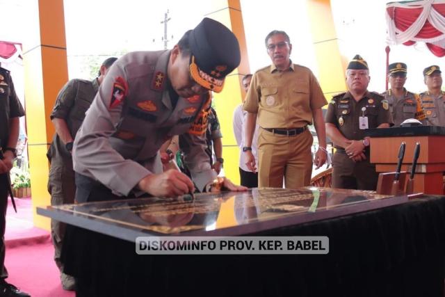 Berstatus Polresta Pangkalpinang, Pj. Gubernur Ridwan Harap Sinergitas Semakin Solid