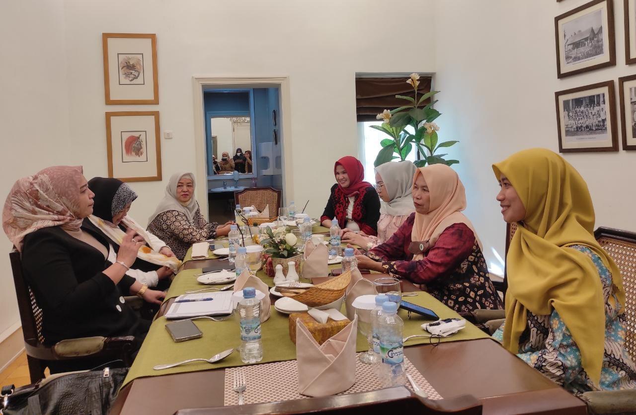 Bertemu Istri-Istri Kepala Daerah, Monica Haprinda Kompak Bahas UMKM Hingga Penanganan Stunting