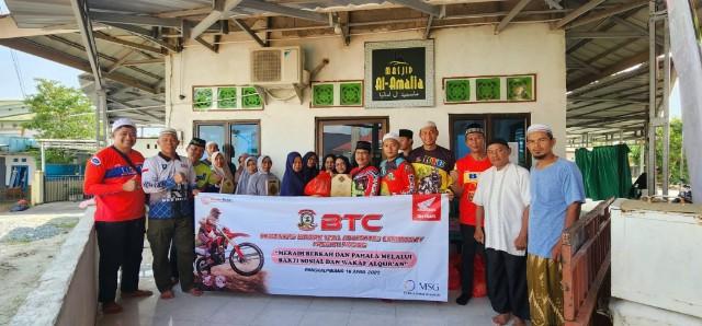 Biawak Trail Adventure Community (BTC) Raih Berkah Ramadhan dengan Sinergi Berbagi Sembako Dan Wakaf