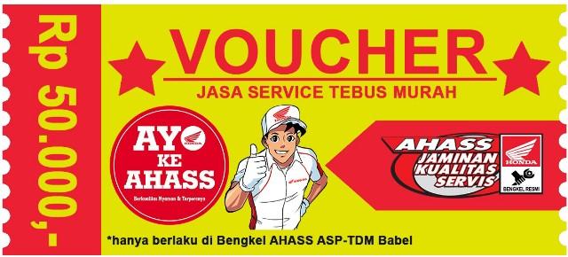 Datang ke AHASS Sekarang Juga! Honda Babel Berikan Jasa Service Tebus Murah Rp10 Ribu