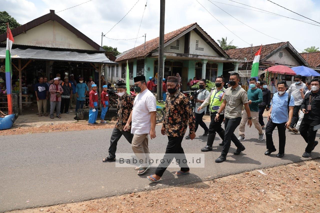Desa Irat Miliki GOR, Gubernur: Semoga Bermunculan Pemuda Berprestasi