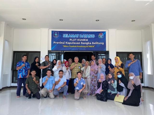 Dinas Koperasi dan UKM Bangka Belitung Gelar Bimtek Bagi Pelaku UMKM