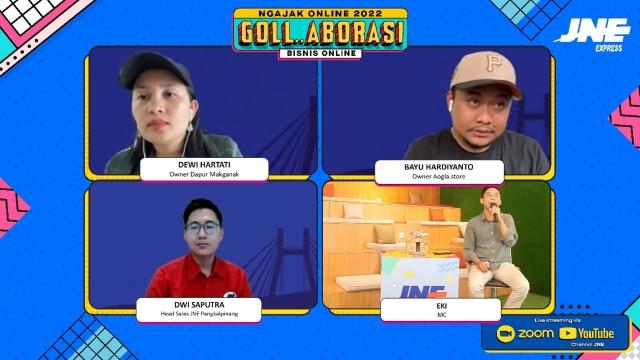 JNE Ngajak Online, Goll. Aborasi Bisnis Online 2022