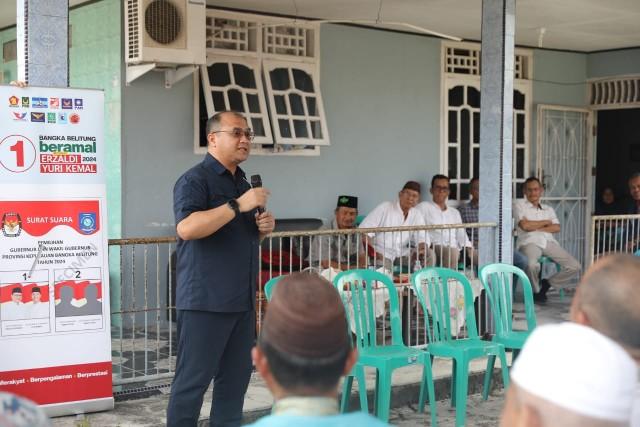 Erzaldi Yuri Akan Terus Kembangkan Potensi Alam dan SDM di Bangka Belitung