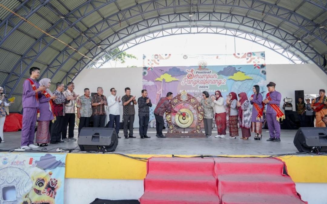 Festival Serumpun Pangkalpinang 2 Resmi Dibuka, jadi Ajang Promosi Ekonomi Kreatif