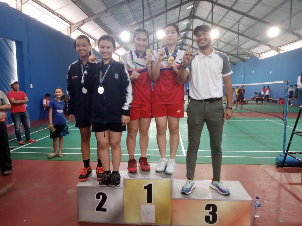 Ganda Putri Pangkalpinang Kantongi Medali Emas Popda Babel 2022