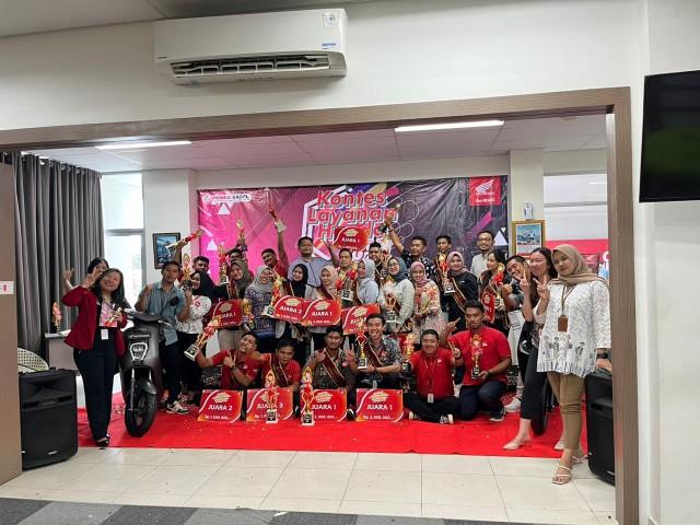 Grand Final Kontes Layanan Honda Regional Bangka Belitung, Ini Juaranya Honda Babel yang Bakal Lanjut ke Nasional