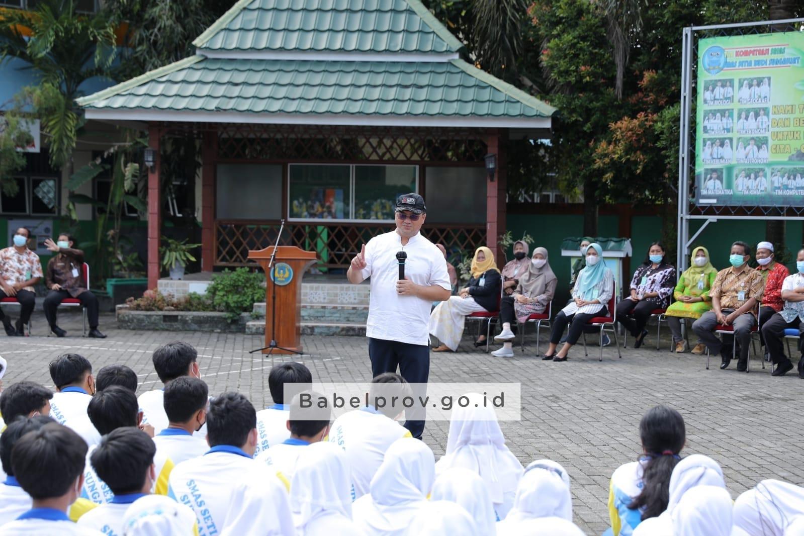 Gubernur Dorong SDM Babel Unggul dan Berdaya Saing Global