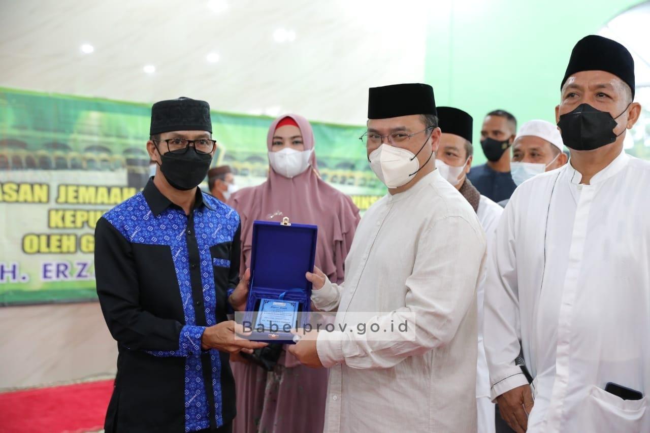 Gubernur Lepas Keberangkatan 144 Jemaah Umrah Asal Babel