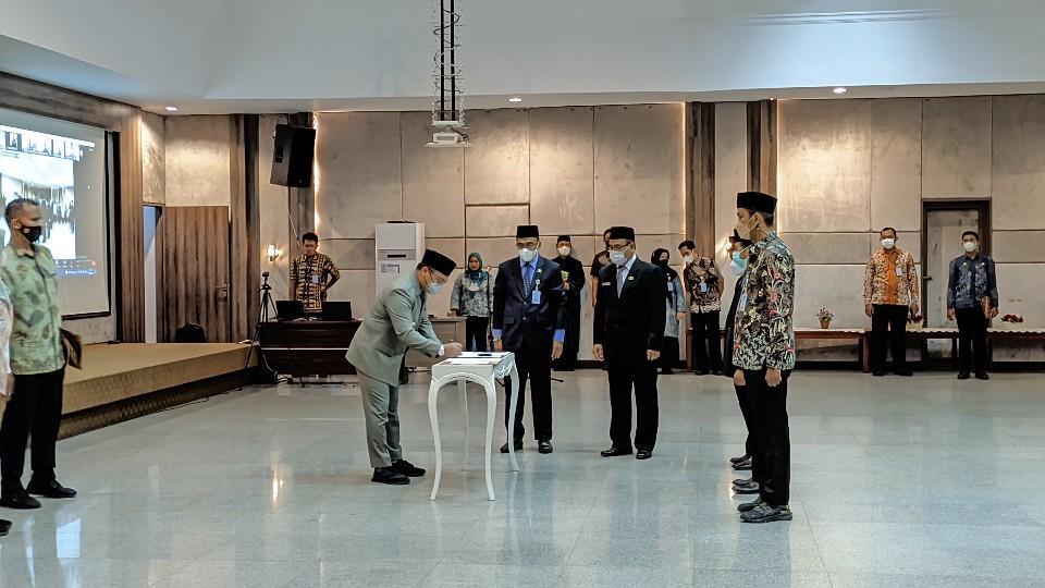 Gubernur Rotasi Sejumlah Pejabat Eselon di Pemerintah Provinsi Babel