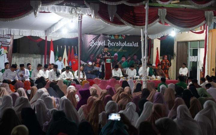 Hadiri Kegiatan Babel Bersholawat, Ini Harapan Pj Gubernur Suganda