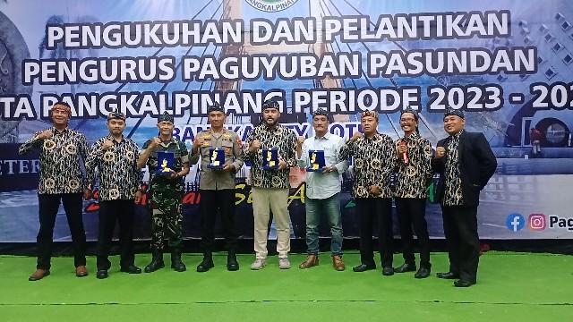 Harwendro Jadi Tamu Kehormatan Pengukuhan dan Pelantikan Pengurus Paguyuban Pasundan Kota Pangkalpinang