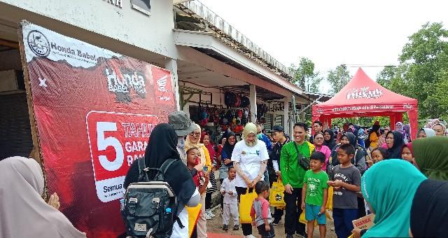 Ikut Meriahkan HUT Bangka Tengah Honda Babel Bersinergi Bersama Pemerintah