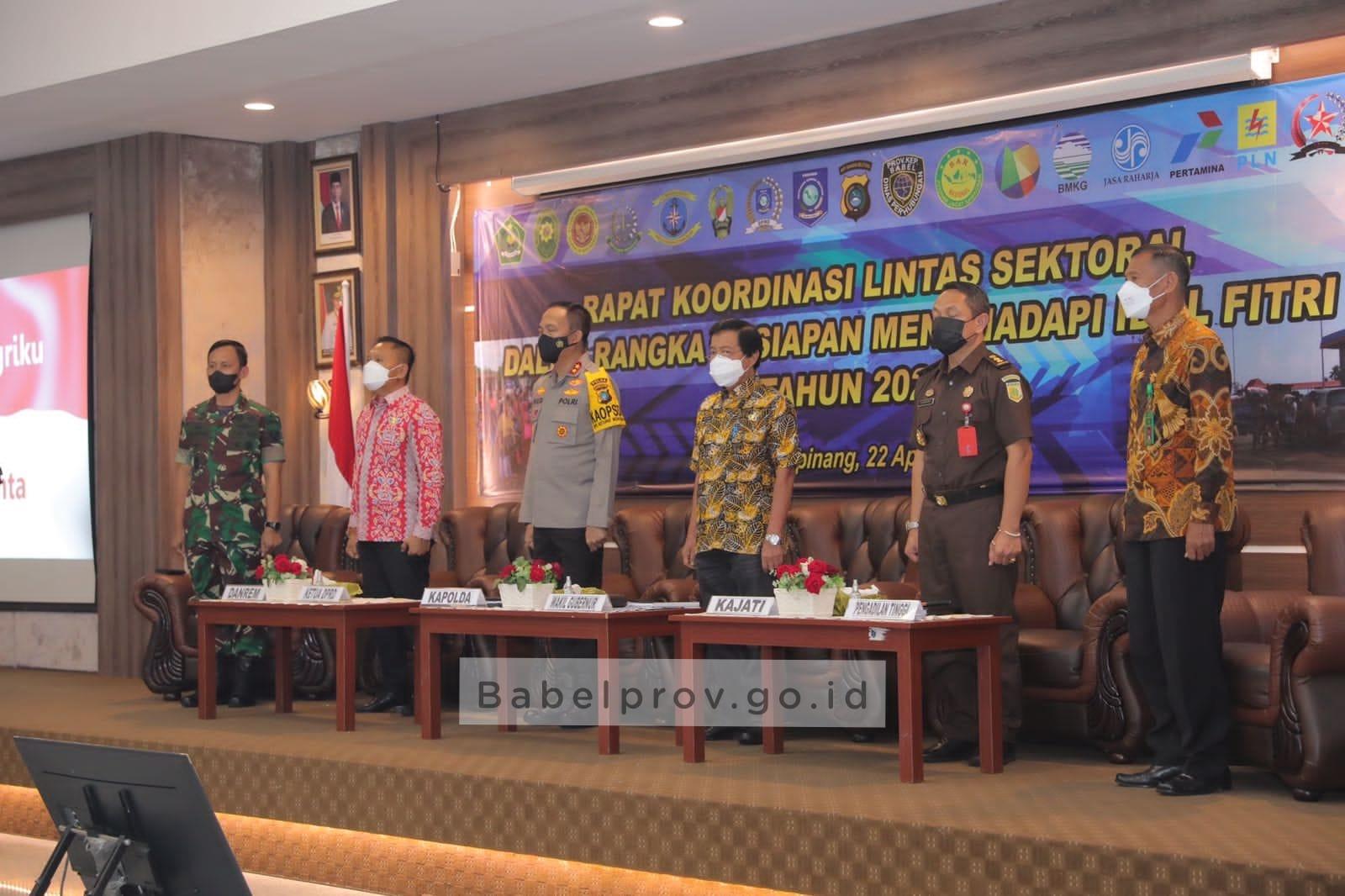Jelang Lebaran Idul Fitri, Pemprov Babel Terus Bersinergi