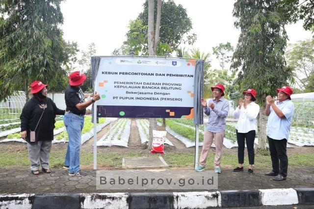 Kebun Percontohan, Diharapkan Membangkitkan Gairah Berkebun Masyarakat