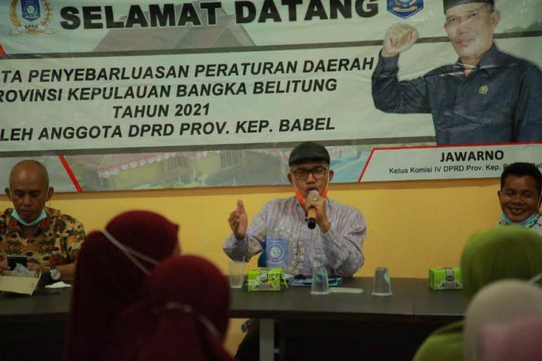 Ketua Komisi IV DPRD Babel, Jawarno