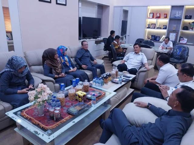 KI Babel Visitasi Ke Pemkab Bangka Barat, Bong Ming Ming Rencanakan Penandatanganan MoU