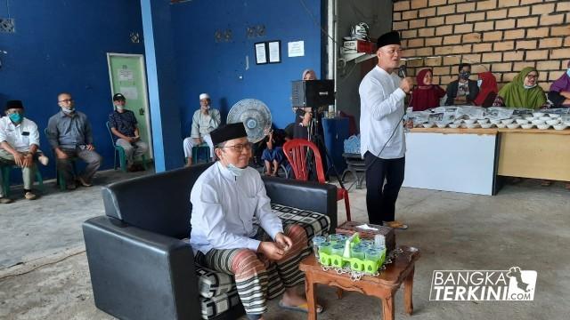 Kampanye Dialogis Paslon Algafry dan Erfian atau Beriman di Desa Dul Kabupaten Bangka Tengah.