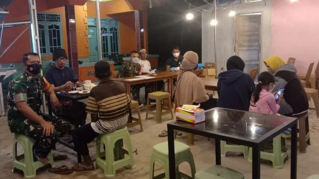 Koramil 413-04/Koba buka Gerai Vaksinasi di Kecamatan Lubuk Besar, Bangka Tengah.