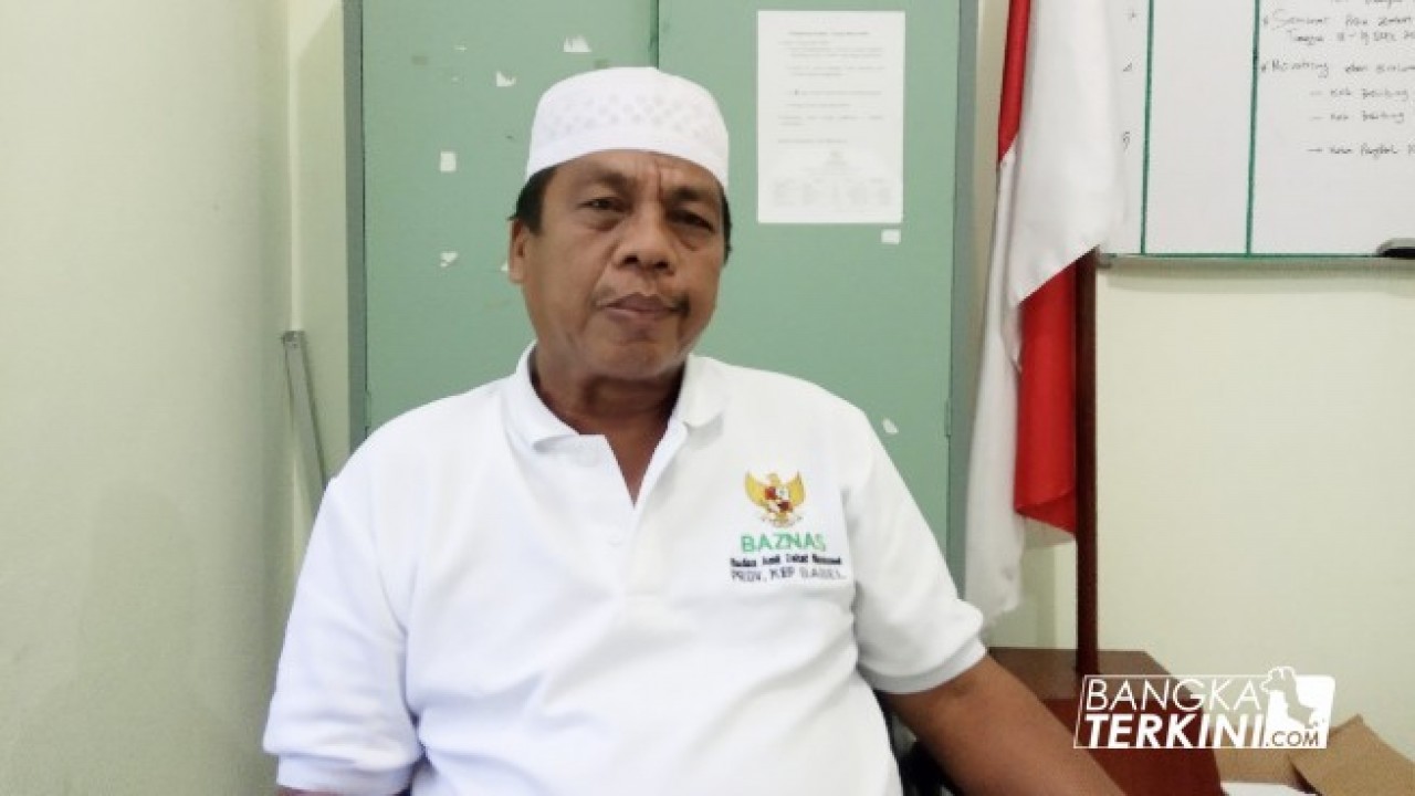 Ketua Baznas Babel, Drs. M. Arif Maggu