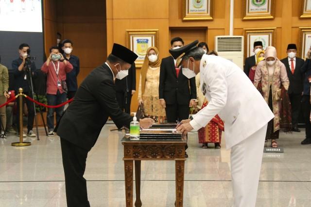 Mendagri Tito Karnavian Lantik Pj. Gubernur Kepulauan Bangka Belitung