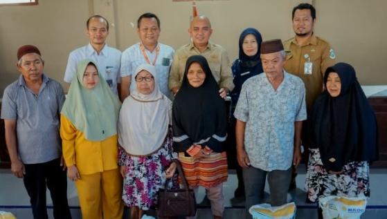 Molen Salurkan 11,89 Ton Beras untuk Warga Kecamatan Gerunggang
