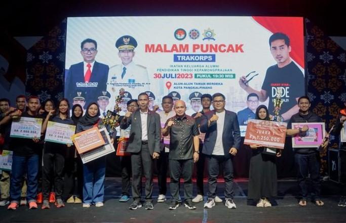 Molen Sebut Pangkalpinang Telah Disuguhkan Hiburan Pada Malam Puncak Tradisi Korps IKAPTK