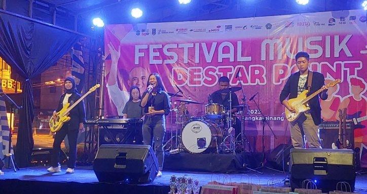 Molen Tutup Gebyar Festival Musik Destar Point Pangkalpinang