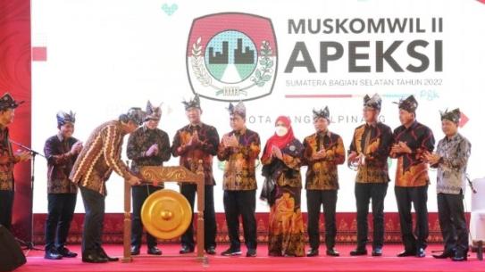 Muskomwil II Asosiasi Pemerintah Kota Seluruh Indonesia Se-Sumbagsel di Pangkalpinang Sukses Digelar