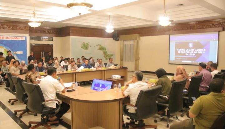 Optimalkan Realisasi Anggaran, Pemprov Kepulauan Babel Evaluasi Anggaran TA 2023-2024