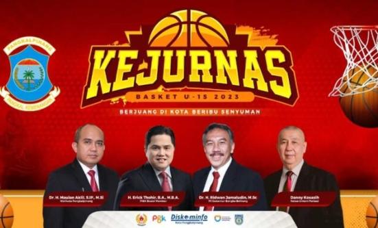 Pangkalpinang Tuan Rumah Kejurnas Basket U15