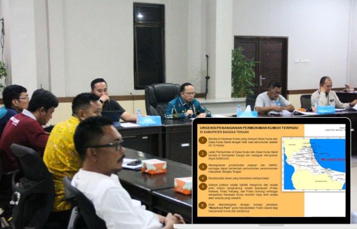 Pemkab Bateng Mantapkan Pengembangan Kawasan Kumuh Desa Kurau Barat dan Timur