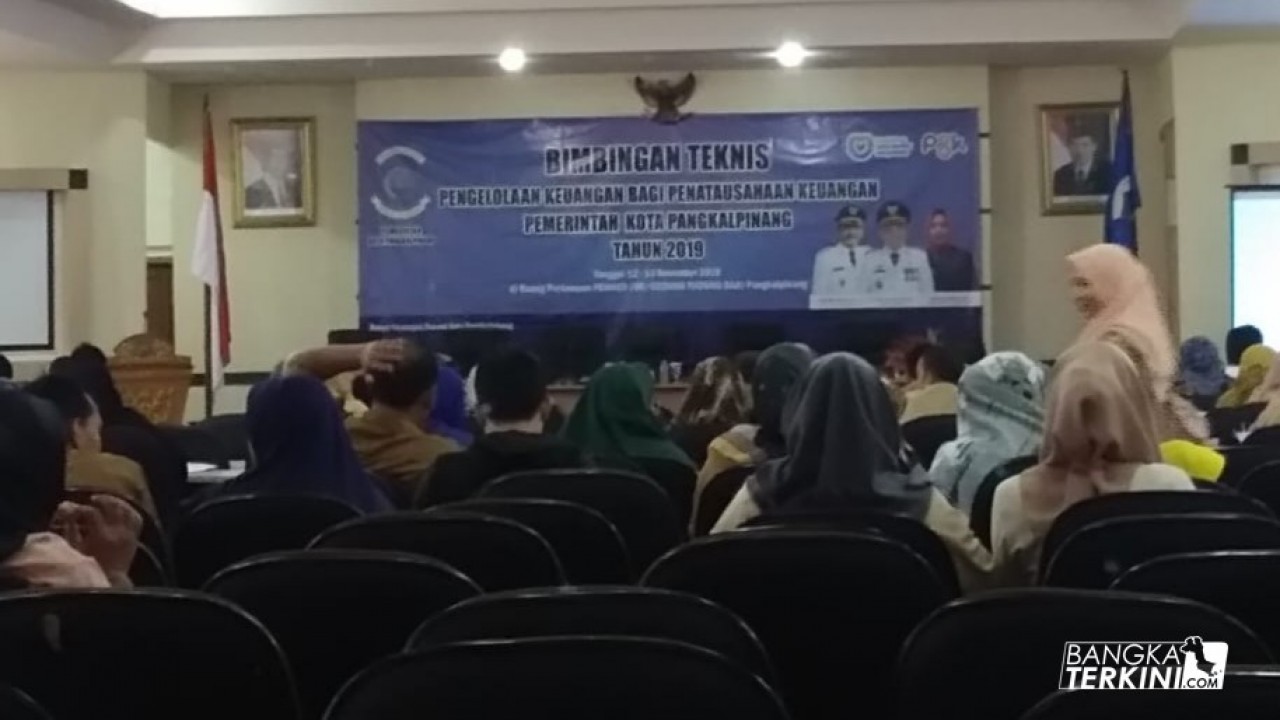 Pemkot Pangkalpinang Gelar Bimtek Pengelolaan Keuangan Daerah Tahun 2019