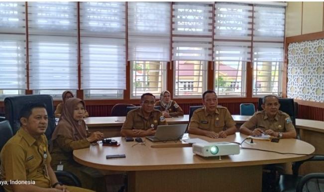 Pemkot Pangkalpinang Ikuti Rakor Rutin Bersama Kemendagri Bahas Pengendalian Inflasi Daerah