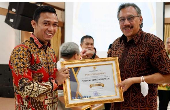 Pemkot Pangkalpinang Raih Peringkat 1 Keterbukaan Informasi Badan Publik Se-Babel