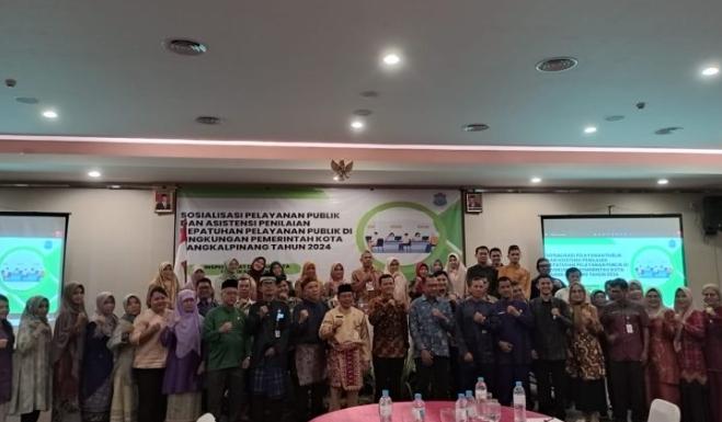 Pemkot Pangkalpinang Sosialisasi Pelayanan Publik dan Asistensi Penilaian Kepatuhan Pelayanan Publik