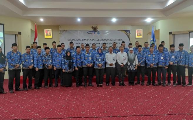 Pemkot Pangkalpinang Tandatangani Komitmen Peningkatan Tata Kelola Pemerintahan