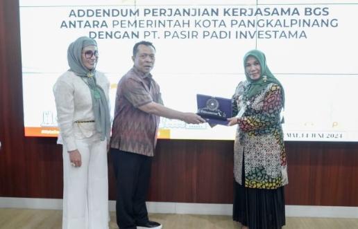 Pemkot Pangkalpinang Teken MoU Dengan PT Pasir Padi Investama Untuk BGS Pengelolaan Pelabuhan