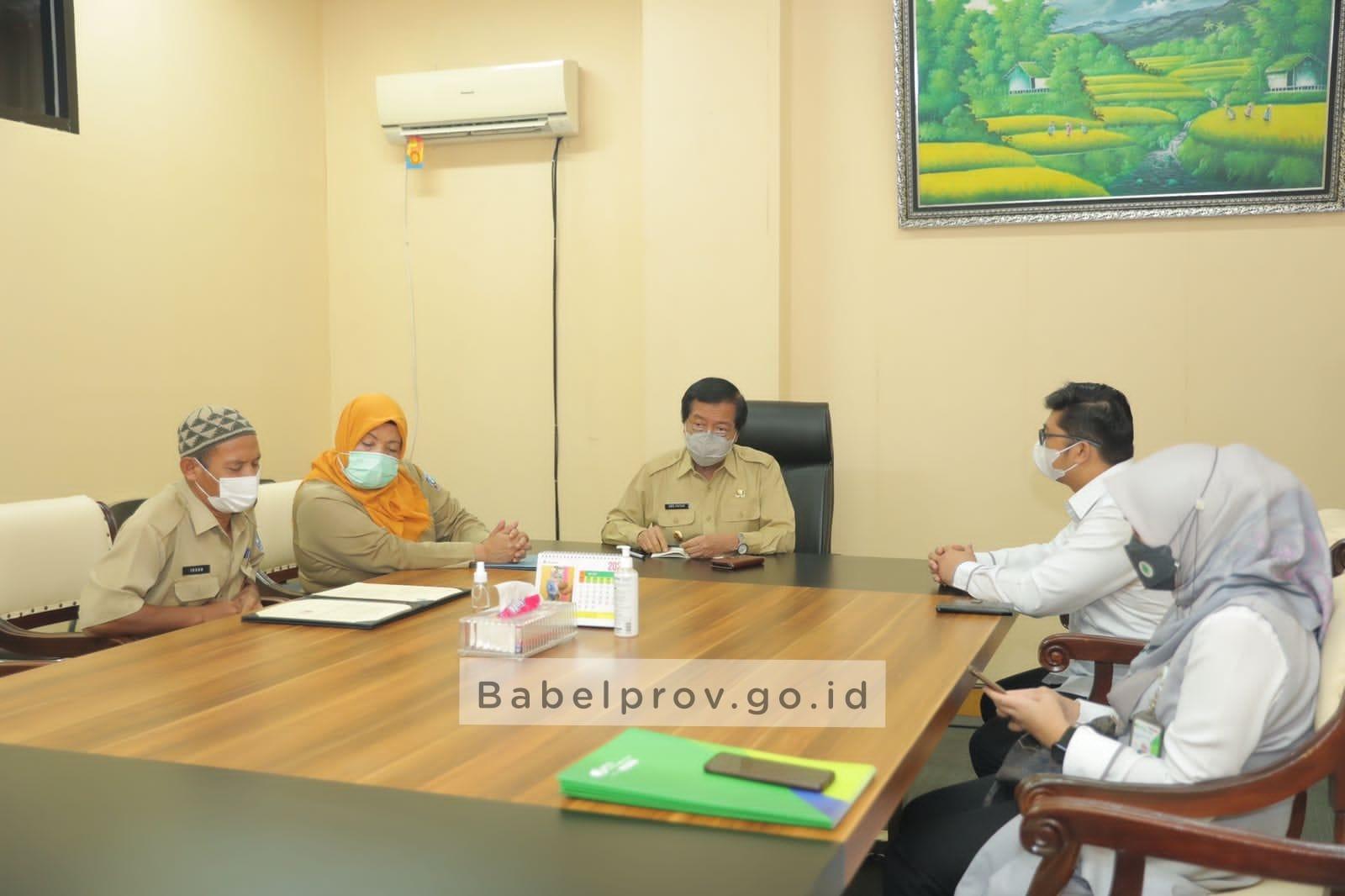 Pemprov Babel Bersama BPJS Sepakati Jaminan Kehilangan Pekerjaan