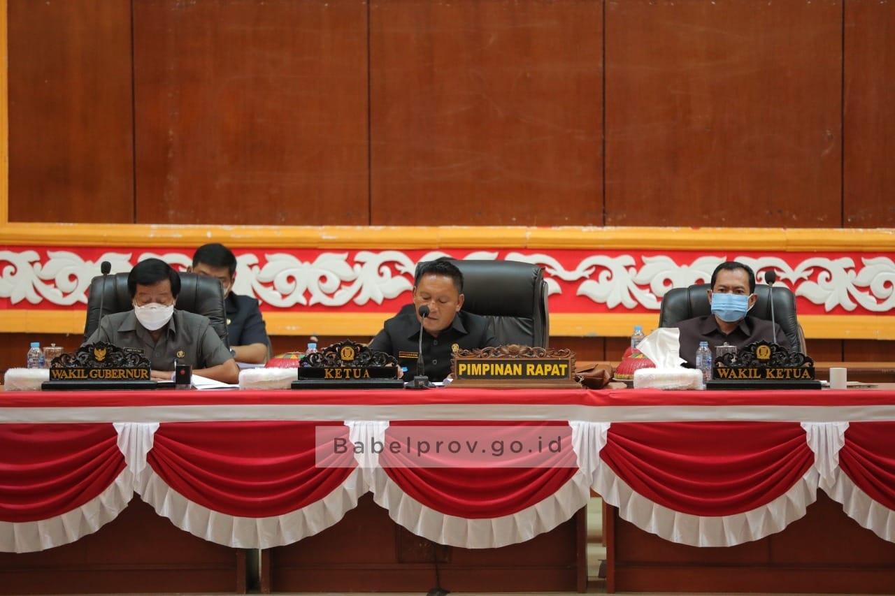 Pemprov Babel Siap Tindaklanjuti Hasil Reses Dewan