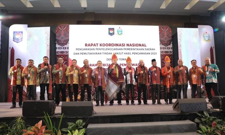 Pemprov Kepulauan Babel Ikuti Rakornas Pemutakhiran Tindak Lanjut Hasil Pengawasan 2023