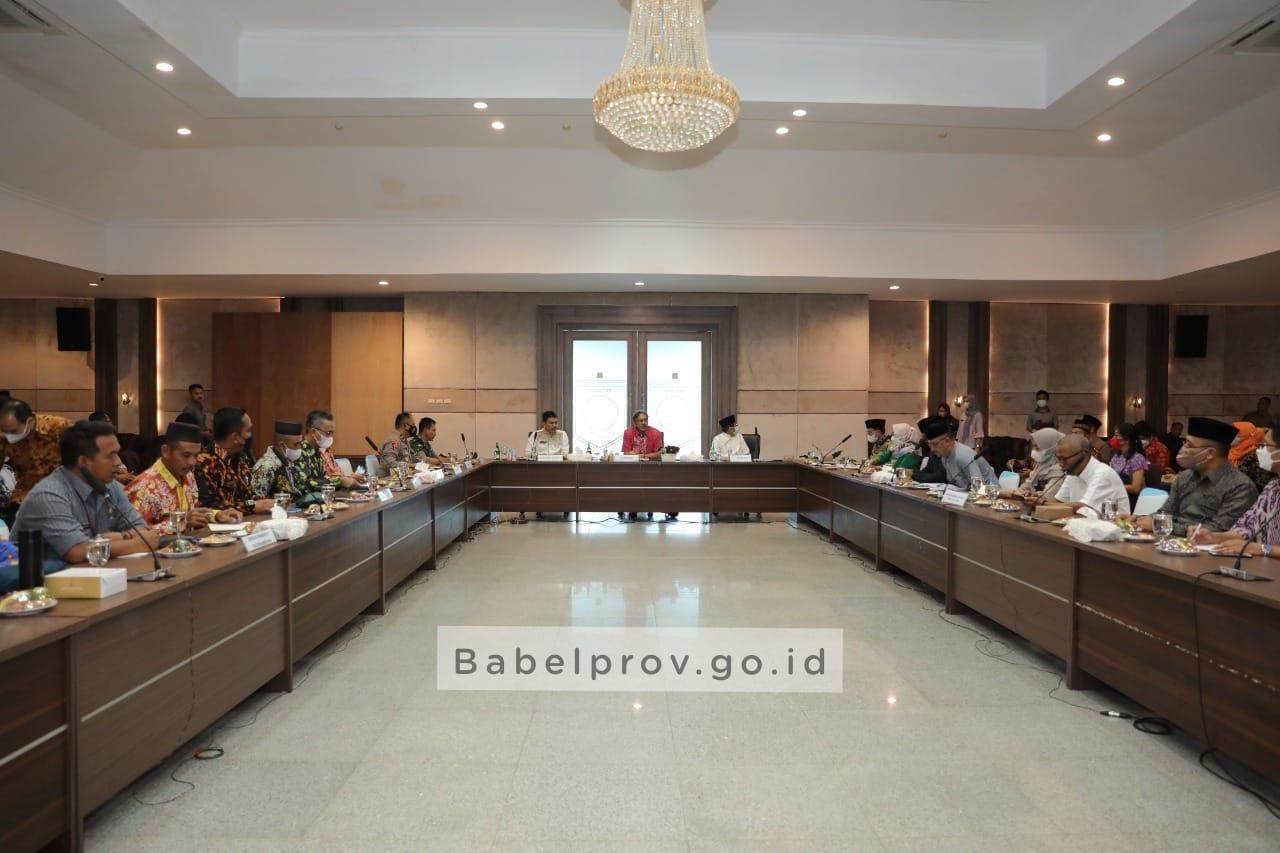 Persiapkan Kongres Halal Internasional, Pj Gubernur Rapat Bersama MUI