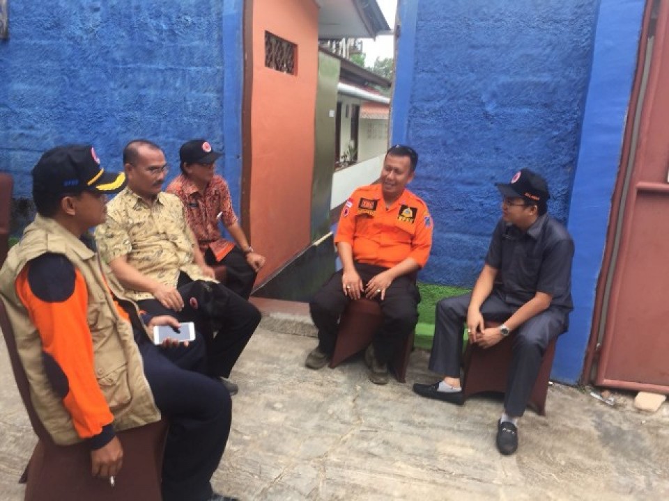 Badan Penanggulangan Bencana Daerah (BPBD) Provinsi Bangka Belitung menggelar simulasi penanggulangan bencana untuk relawan di Kabupaten Bangka Barat.
