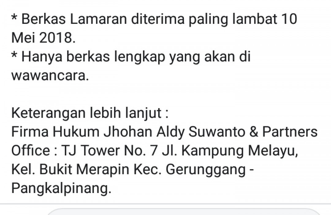 Screenshot Facebook (Jhohan Adhi Ferdian)
