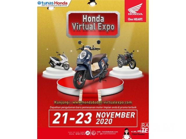 Gathering Media dan Virtual Launching Produk Honda, Sabtu (21/11/2020).